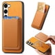 thumbnail image 2 of Funda de Cuero Magnética con Tarjetero para Samsung Galaxy S23 Cubierta Delgada Amarillo, 2 of 5