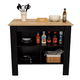 thumbnail image 4 of Isla De Cocina Cala 90x103x70 Cm Wengue Y Duna, 4 of 10