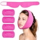 thumbnail image 1 of Envoltura para bolsas de hielo LotFancy Face con 4 paquetes de gel frío y caliente, color rosa, 1 of 9