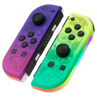 Genérico - Joypad Para Nintendo Switch Con Luz Rgb - Mando De Juego Mejorado Con Función Turbo