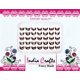 thumbnail image 5 of Maquillaje India Crafts – 6 paquetes con 60 bindis largos multicolores, 5 of 7