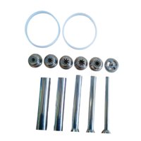 Bothyi - Boquillas Para Máquina De Churros, 5 Tubos De Relleno, Accesorios Para Hacer Churros, Kits De Piezas