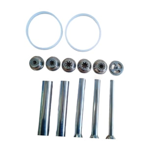 Bothyi - Boquillas Para Máquina De Churros, 5 Tubos De Relleno, Accesorios Para Hacer Churros, Kits De Piezas