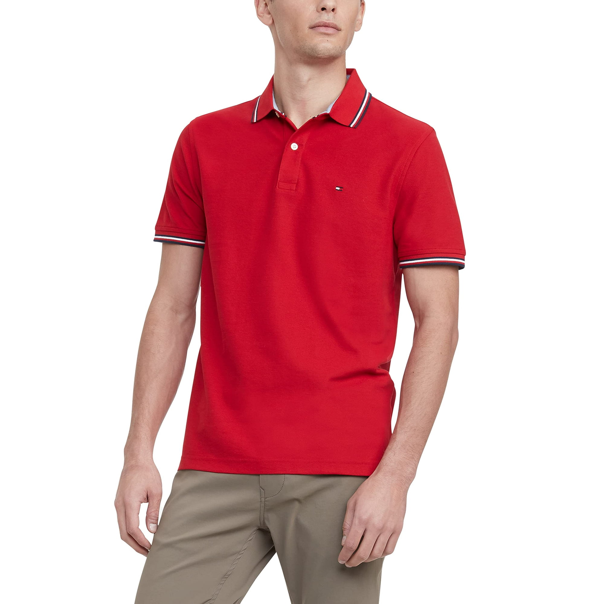 Polo Tommy Hilfiger Sport Que Absorbe La Humedad Para Hombre