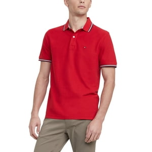 Polo Tommy Hilfiger Sport Para Hombre Apple Red