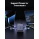 thumbnail image 4 of Bloque de carga UGREEN Nexode, 100 W, USB C, 5 puertos GaN, MacBook Pro/Air, 4 of 8
