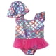 thumbnail image 2 of Nuevo Traje De Ba?o De Tul Con Lentejuelas Apto Para Ropa De Mu?eca Americana De 18 "rosa Roja, 2 of 5
