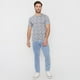 thumbnail image 4 of Polera Hombre Full Print Gris M/C Corona, 4 of 5