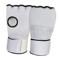 Magideal - Vendas De Gel Para Boxeo, Guantes Interiores, Protección Acolchada Para Manos Para Hombres Y Mujeres, Correas De Muñeca Rápidas Para Sanda, Ejercicio, Blanco