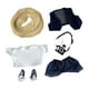 thumbnail image 3 of Ropa Para Muñecas De 6,69 Pulgadas, Accesorios Para Disfraces, Accesorios Para Fotos, Ropa Para Muñecas, Color Caqui, 3 of 3