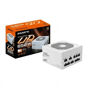 Fuente De Poder Gigabyte Ud850Gm Pg5W 850W Modular, 80+ Gold – Blanca