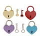thumbnail image 3 of Candado Con Forma De Corazón Vintage De 4 Piezas Con Llave, Juego De Cerradura Para Manualidades Con Maleta Peque?a, 3 of 5