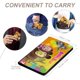 thumbnail image 4 of Masha y el Oso Porta Pasaporte y Cartera de Viaje Premium de Cuero PU, Funda de Pasaporte Bloqueo RFID con Ranuras para Tarjetas de Crédito, Estuche para Libro de Pasaporte para Familia 10cm × 15cm, 4 of 6