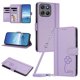 thumbnail image 1 of Funda Cartera Trébol para Motorola Moto G67 Power 5G con Ranuras Tarjetas y Carga Inalámbrica Morado claro, 1 of 6