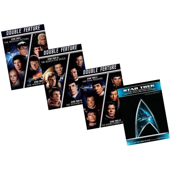 Colección DVD LAUGIT Star Trek - Set de 10 películas