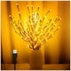 thumbnail image 1 of Luces LED de rama de 60 pulgadas, paquete de 3, luces de rama iluminadas para florero, ramas de sauce con enchufe USB, luces decorativas de árbol artificial para Halloween, Acción de Gracias y Navidad, 1 of 7