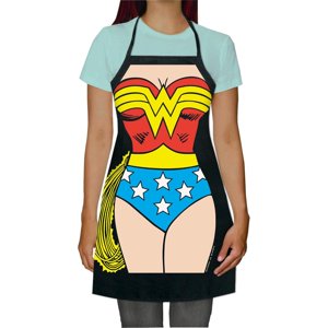 Estoykuku - Delantal Mujer Maravilla Wonder Woman