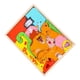 thumbnail image 4 of Rompecabezas de animales de madera Juguete de construcción Juguete de aprendizaje sensorial educativo Rompecabezas de animales Rompecabezas para niños Estilo A, 4 of 5