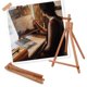 thumbnail image 4 of Caballete de mesa Falling in Art 64 cm, paquete de 2, madera de haya, 4 of 8