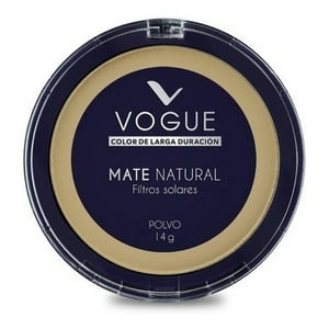 Polvo Compacto Natural Mate Canela Vogue