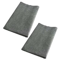 Bothyi - Paño De Limpieza De Microfibra Suave Muy Absorbente Para Metal Doméstico 30 Cm X 40 Cm 2 Piezas