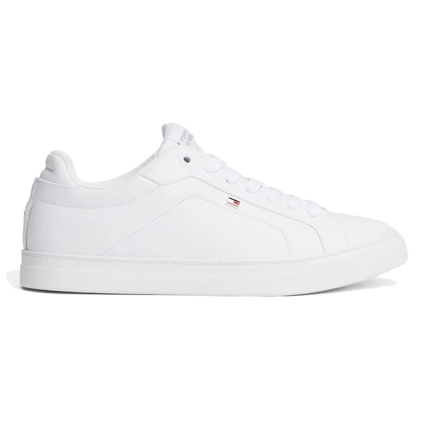 Zapatillas Cuero Icon Court Tommy Hilfiger FW0FW08815YBR blanco 41
