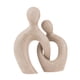 thumbnail image 3 of Escultura Abstracta Del Arte De La Estatua De La Pareja Para La Sala De Estar Dormitorio Chimenea Arenisca, 3 of 3