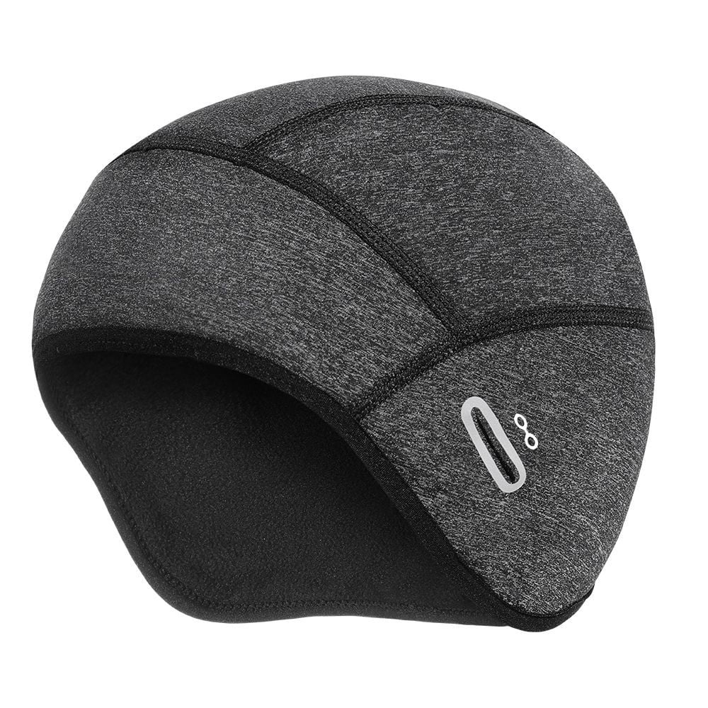 Xusx111 - Cap Casco Forro Invierno Termal Ciclismo Gorras Para Hombres Mujeres Corriendo Gorros Sombrero Con Agujeros De Gafas 2pcs