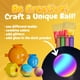 thumbnail image 5 of Kit de pelotas hinchables BFB DIY Super Bouncy Balls para niños y niñas, 5 of 6