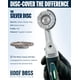 thumbnail image 2 of Disco Hoof Boss Silver de grano grueso de 5 cm, 2 of 7