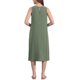 thumbnail image 3 of INSPIRE CHIC Vestidos de Lino para Mujeres Regreso a Clases Cuello Redondo Ajuste Suelto Vestido Sin Mangas Casual con Bolsillos S Verde, 3 of 6