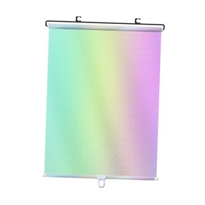 Bothyi - Cortina Parasol, Cortina De Privacidad Universal, Opaca Para Ventana De Coche, Cafetería, 50X125Cm, Plateada