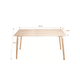 thumbnail image 3 of Mesa Eames Rectangular 120 Cm Madera, 3 of 3