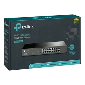 Genérico - Switch Tplink Tl Sg1016De 16 Port Gigabit Easy Smart