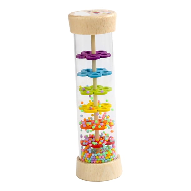 Rainmaker Music Art Gota De Lluvia Con Cuentas Coloridas Para Bebé Avión Juguete Preescolar