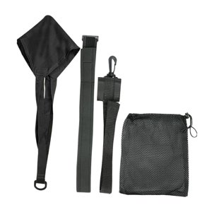 Ioensy - Paracaídas De Paracaídas Cinturón De Resistencia De Natación Entrenamiento De Fuerza De Natación De Paracaídas Black M