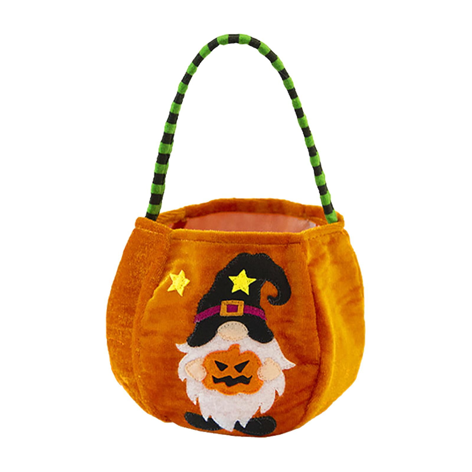 Bothyi - Bolsa De Calabaza Decorativa 22x18cm Para Bolsas De Regalo Bolsas De Compras Bolsas De Recuerdo Naranja