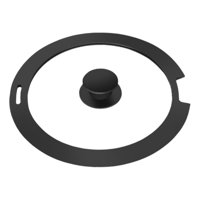 Magideal - Tapa De Silicona De Repuesto, Tapa De Sartén, Cubierta Superior, Pieza De Utensilios De Cocina Multifuncional, Cubierta De Sartén De Cocina Negro S