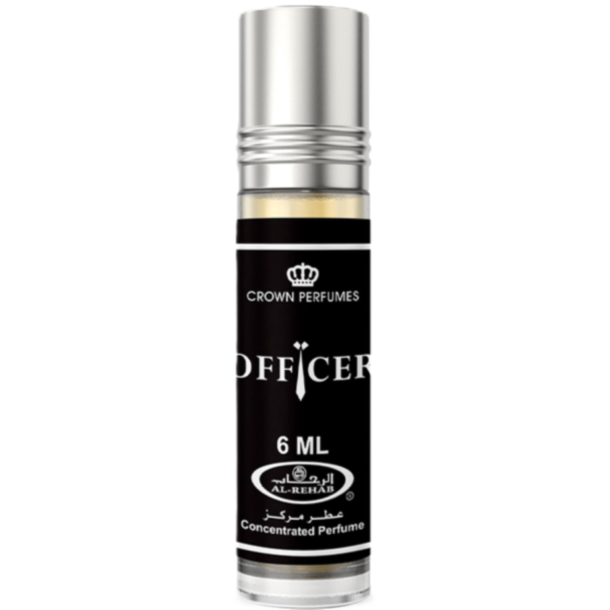 Al Rehab - Perfume En Aceite Al-rehab Officer Especiado, Amaderado Y Ámbar 6 Ml