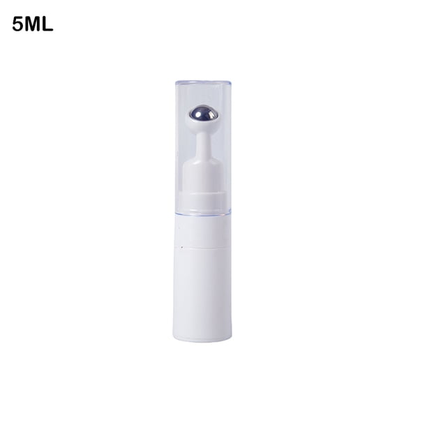 1pcs 5ml Empty Eye Cream Vacuum Bottle Container For Eye Cream Massage Essential Refillable Bottle Lip Balm Metal Top Soft Tube