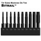 thumbnail image 5 of Juego de Bits Torx Railer 5 cm 10 piezas Acero S2 para Impacto, 5 of 6