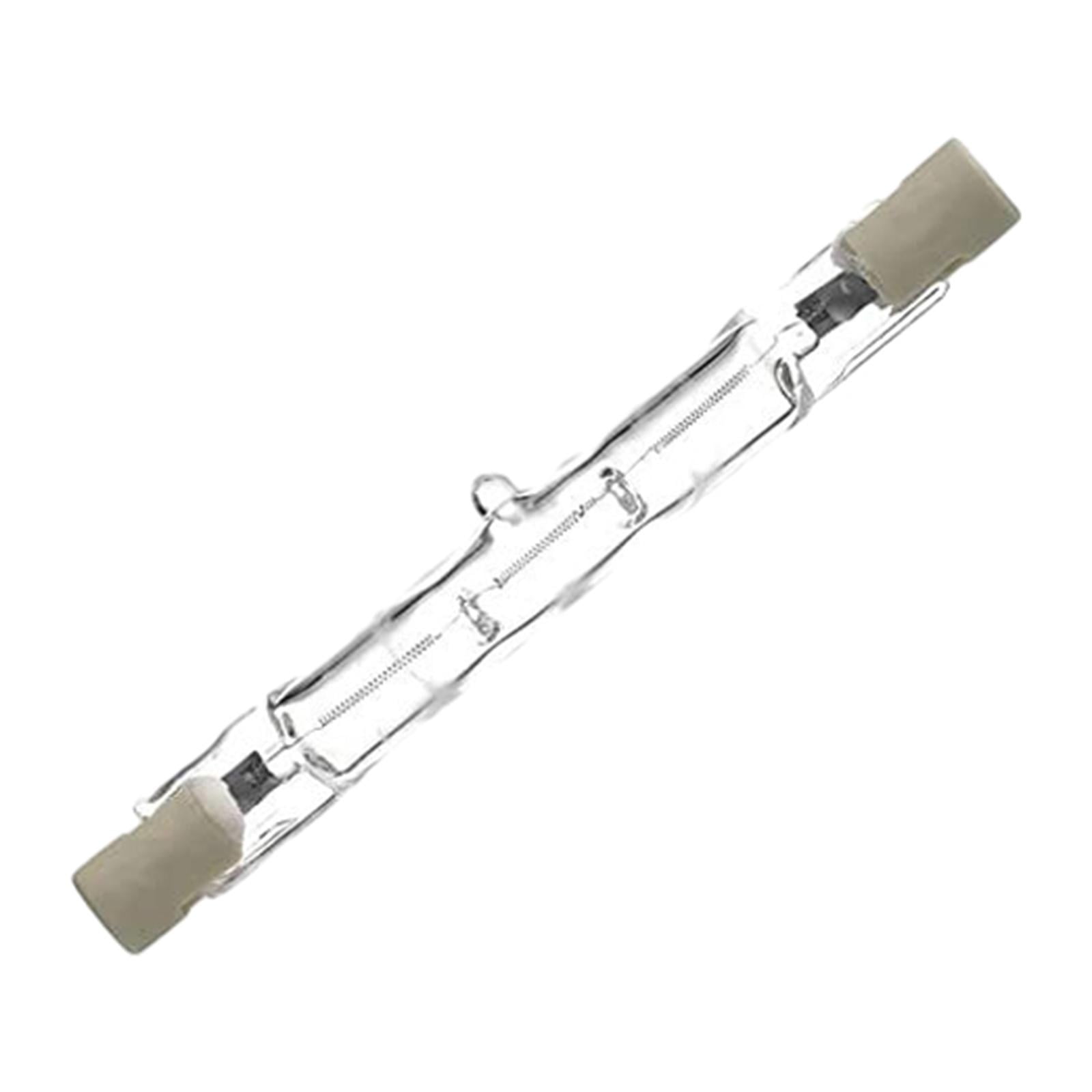 Magideal - Bombilla Halógena Lineal Blanca Cálida Con Larga Vida Útil, Ángulo De Haz Regulable De 360 Degree Para Colgantes De Escritorio, Farolas, Luces De Gabinete 300w