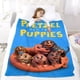 thumbnail image 5 of Pretzel y los Cachorros anti-pilling, suave, ligera, esponjosa y acogedora de lujo para hogar y cocina – Perfecta para niños y adultos,50X70cm, 5 of 6