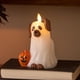 thumbnail image 1 of Vela Luminara con diseño de perro fantasma de Halloween, 10 x 15 cm, LED para interiores, 1 of 7