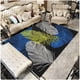 thumbnail image 1 of Alfombras Lisas con diseños 3D 160x230 cm-05, 1 of 3