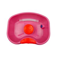 Ioensy - Lavabo De Champú Para Cabecera, Bañera Reutilizable Para Lavado A Contracorriente Para Dormitorio, Cabecera, Abuela, Rosa