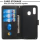 thumbnail image 5 of Funda con Cremallera para Samsung Galaxy A20E, Carcasa Cartera de Cuero PU con Soporte y Tarjetero, 5 of 5