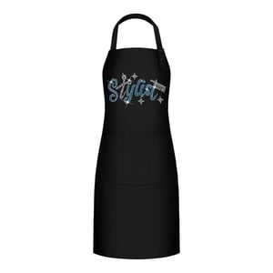 Bothyi - Barbero Delantal Profesional Delantal De Trabajo Suave Para Restaurantes Kitchens Backyards Azul