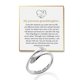 thumbnail image 1 of Anillo Abrazo Para Nieta Ajustable Plata - Project Hope Rings, 1 of 6