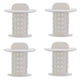 thumbnail image 1 of 1/4pcs Bathroom Drain Hair Catcher, Bath Stopper Plug Sink Strainer Filter, Sewer Dredge Device, Shower Hair Stopper, Kitchen Bathroom Anti-clogging Bathroom Accessories, 1 of 3
